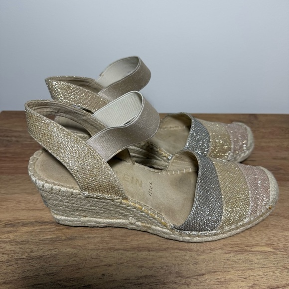 Anne Klein Stylish Women's Wedge Espadrille Sandals, Size 8 - Picture 1 of 8